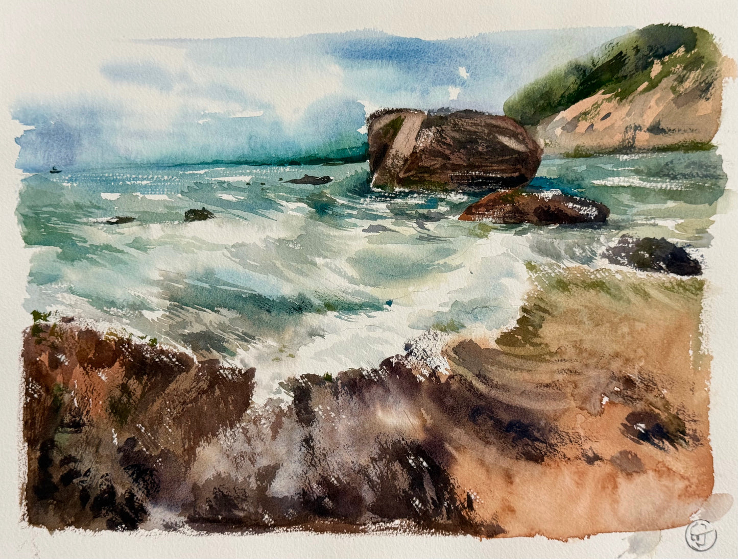 Série Praia - Estudo 3